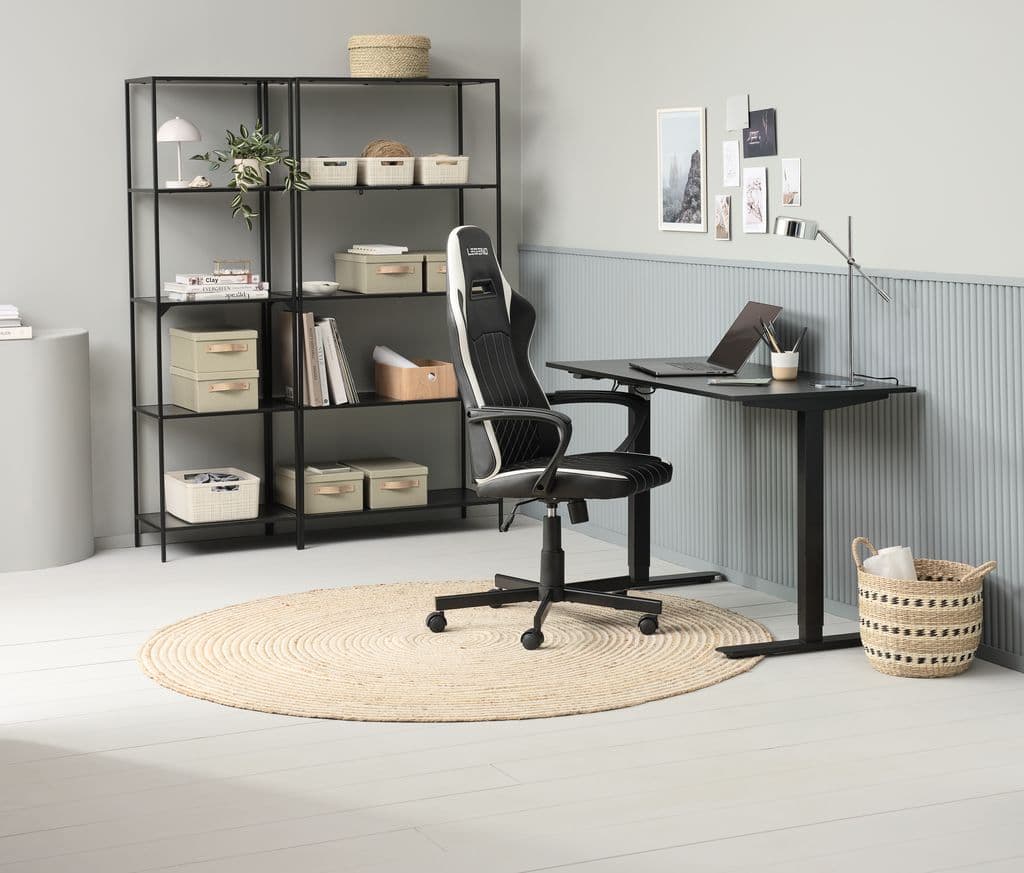 Mesa altura regulável SVANEKE 60x120 preto