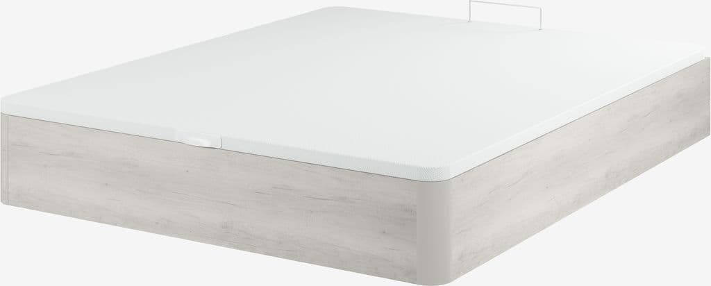 Base sommier 160x200cm SKJELA GA45 cinzento claro