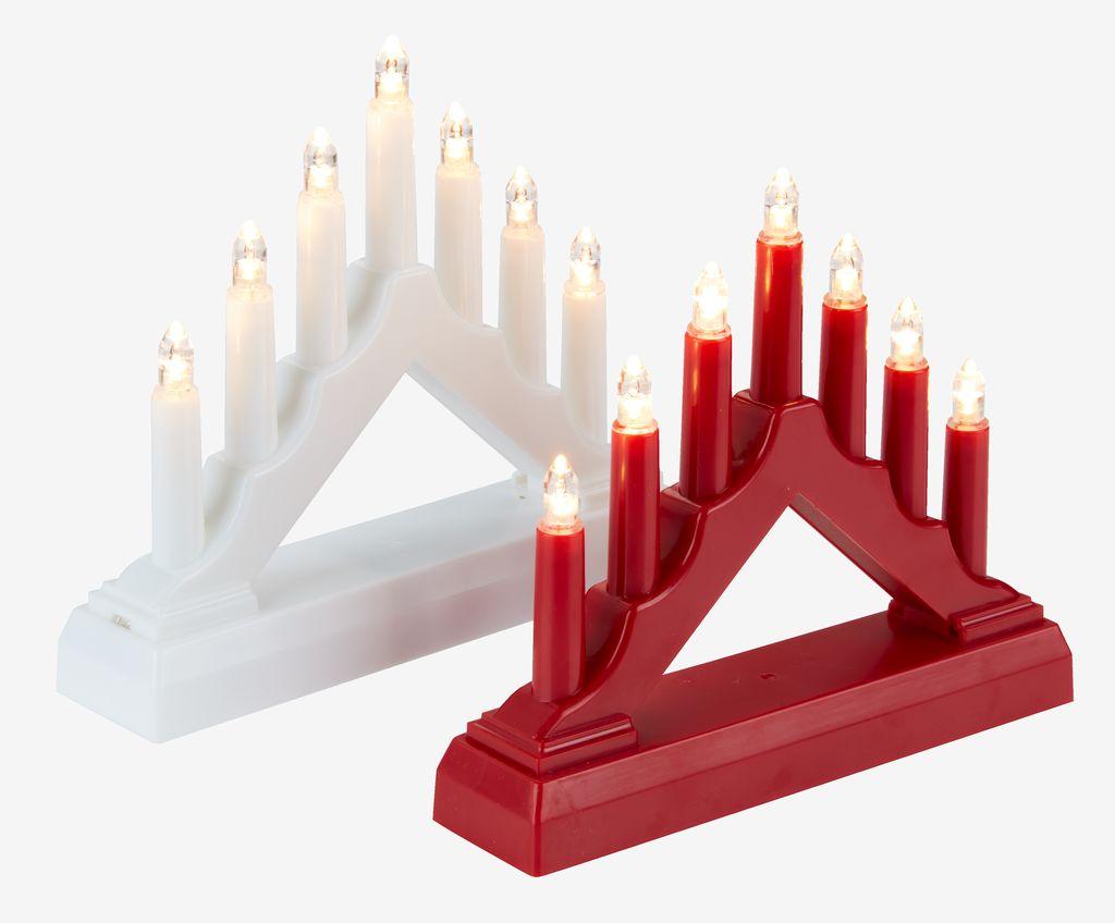 Arco de velas EPIDOT A13 cm com 7 LED sortido