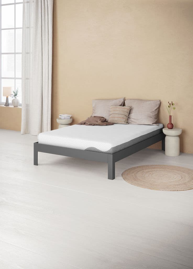 Colchão espuma 140x190cm WELLPUR GLOMMA GF30 cinzento