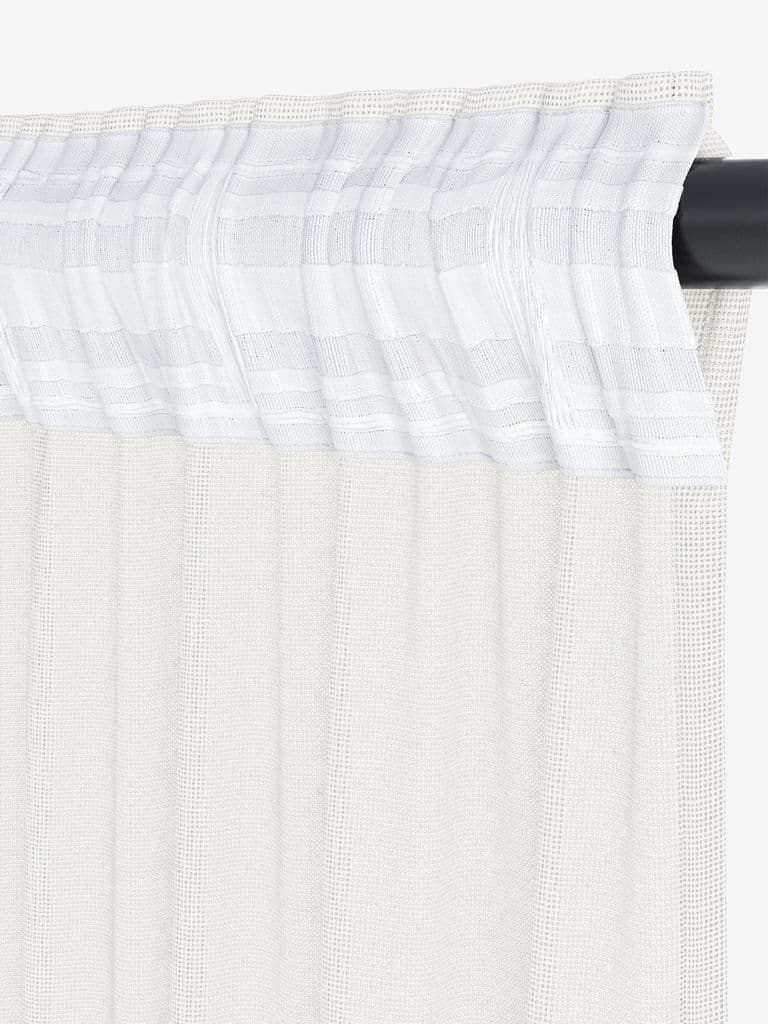 Cortinado SKAGERN 1x140x245 branco