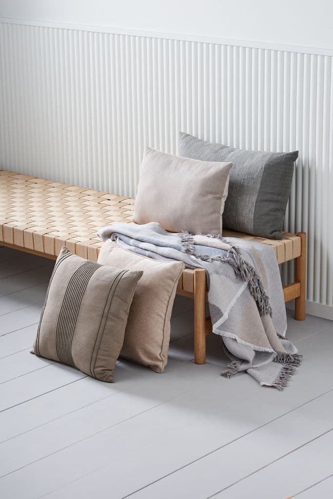 Almofada decorativa SKOGSIV 40x60 cinzento