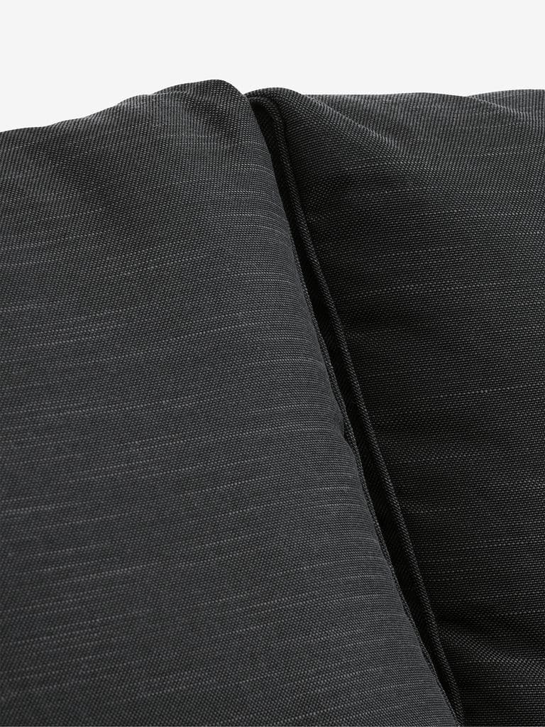 Lounge set AGERMOSE 6 lugares arrumação preto