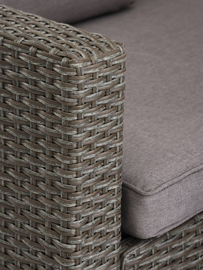 Lounge set AGERMOSE 6 lugares arrumação natural
