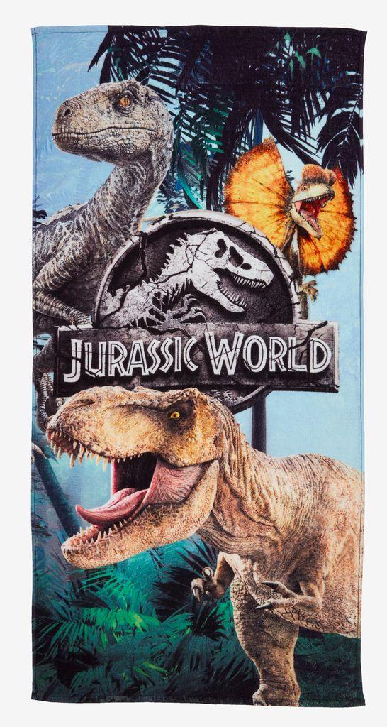 Toalha de banho veludo JURASSIC WORLD 70x140