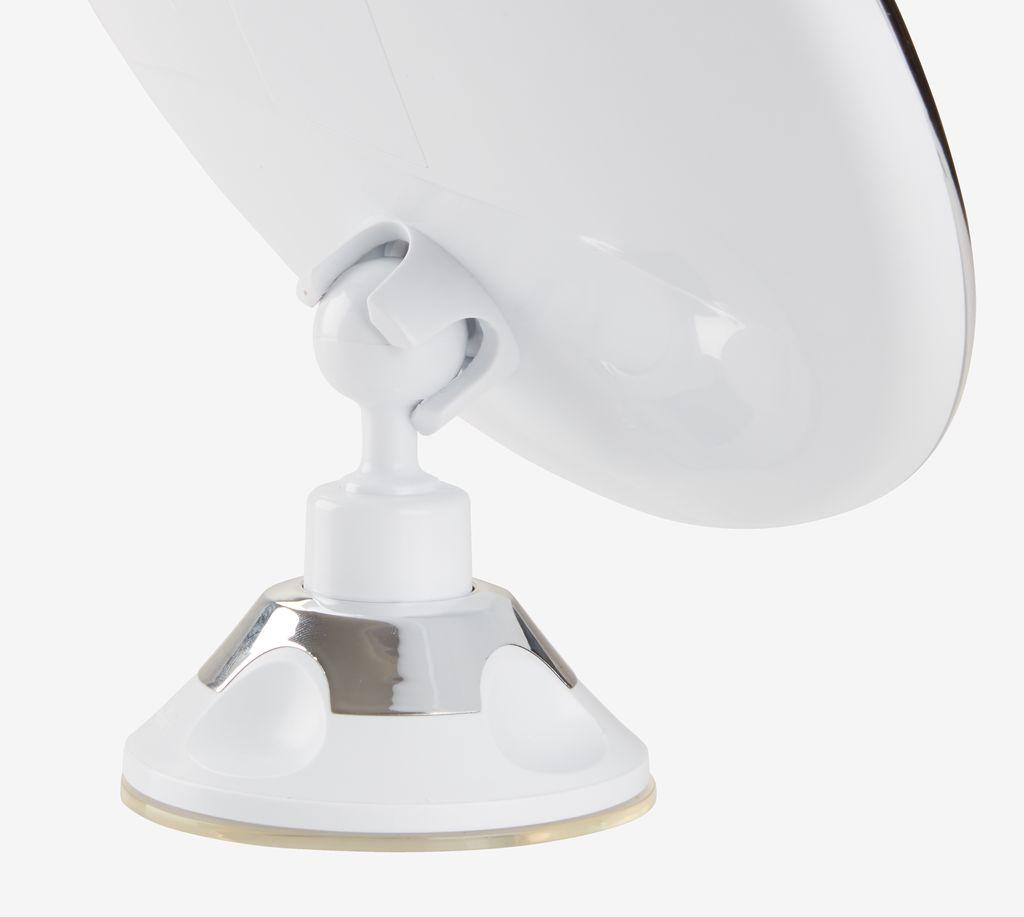 Espelho de maquilhagem VEDDIGE com LED Ø20xA22cm branco