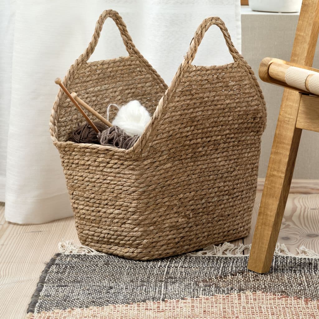 Cesto MICHAEL L22xC38xA43cm com pegas