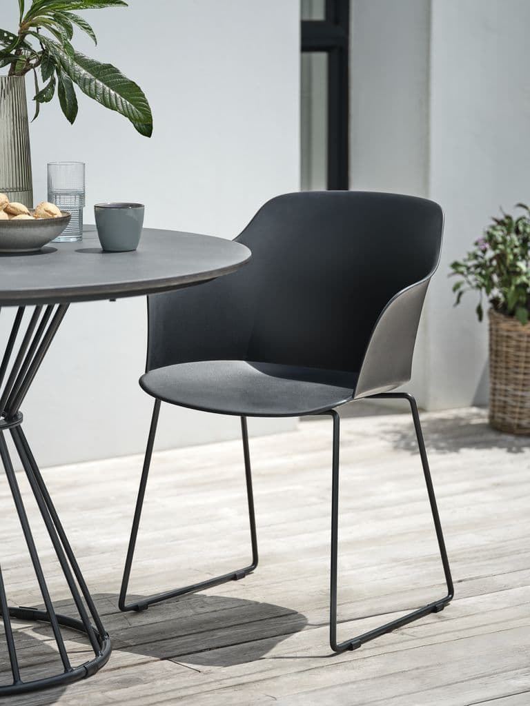 Cadeira de jardim SANDVED preto