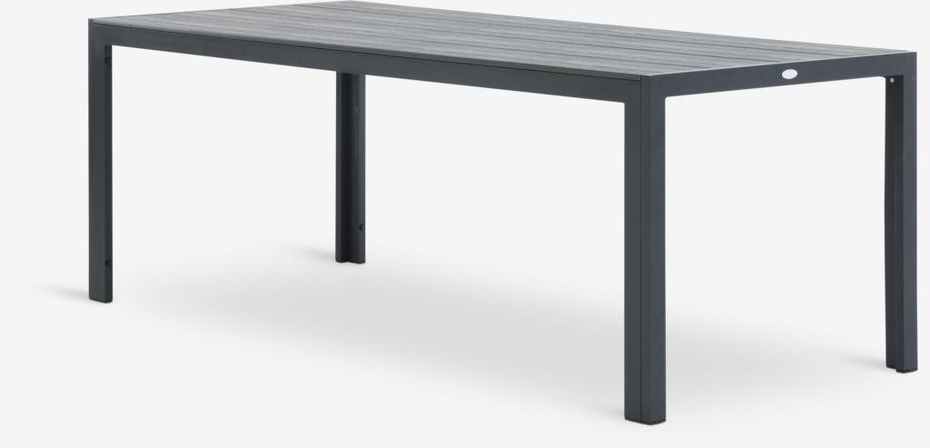 Mesa de jardim PINDSTRUP L90xC205 cinzento