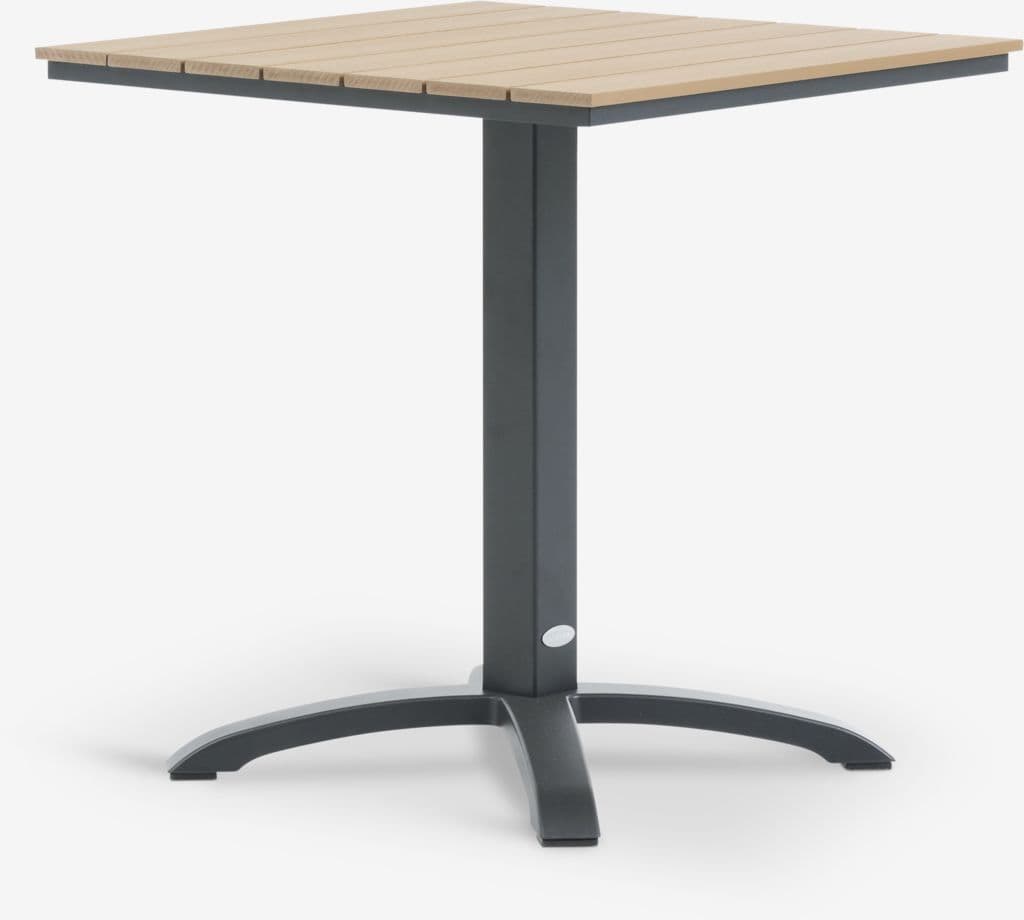 HOBRO C70 mesa natural + 2 TAGMARK cadeira preto
