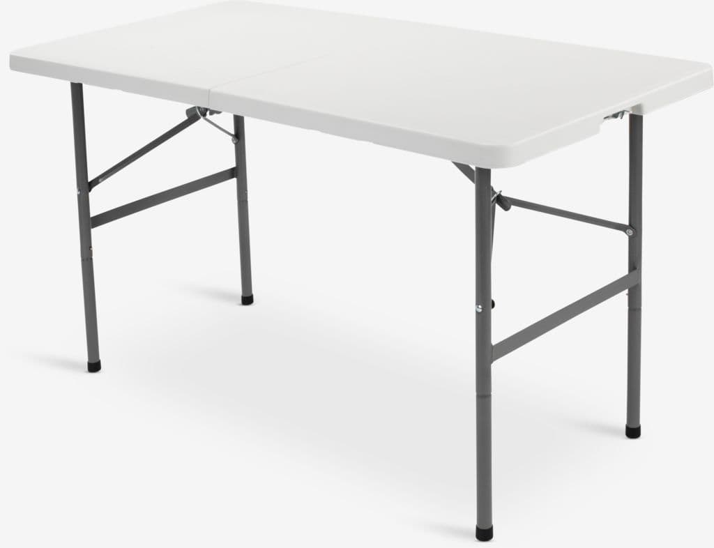 Mesa dobrável HOLMEN L60xC121 branco