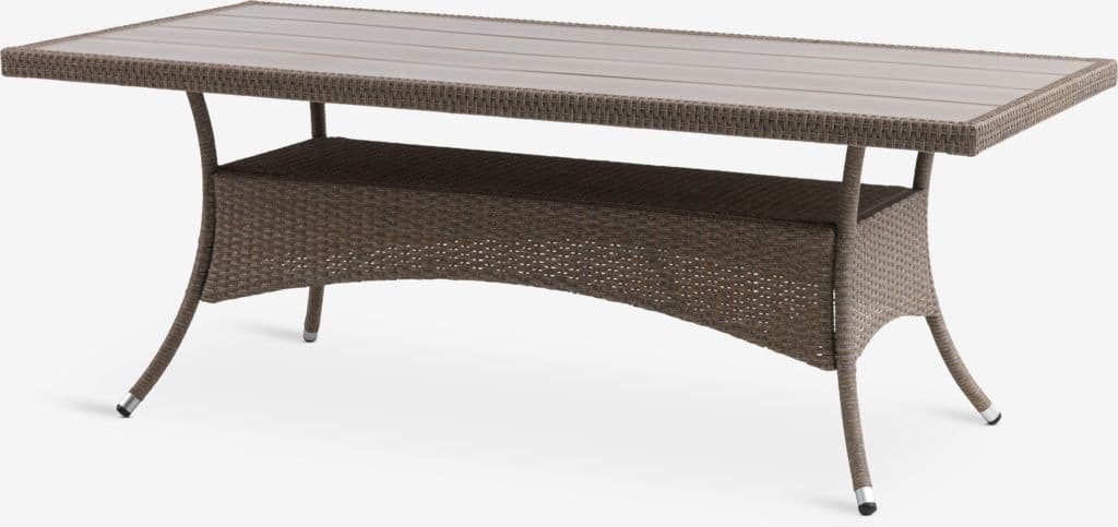 STRIB C150 mesa + 4 GUDHJEM cadeira natural