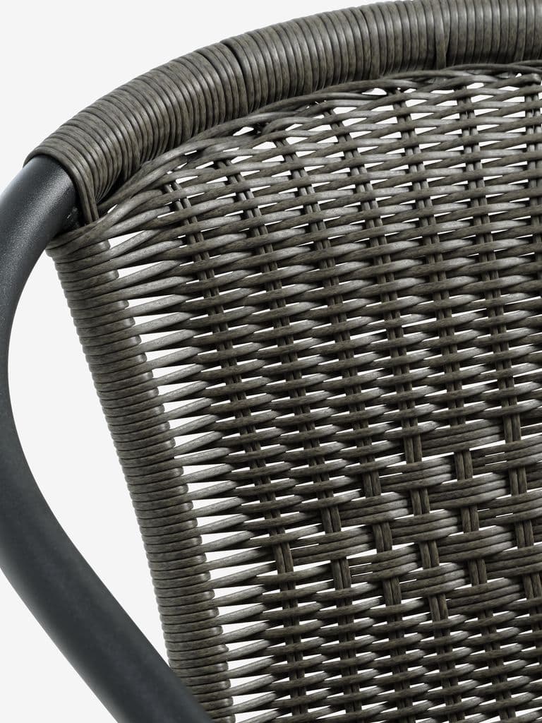RADSTRUP Ø60 mesa + 2 GRENAA cadeira preto