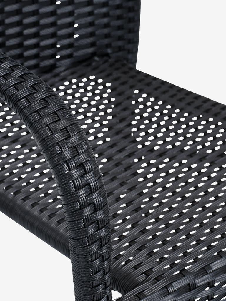 SANDVIKA C65 mesa + 2 GUDHJEM cadeira preto