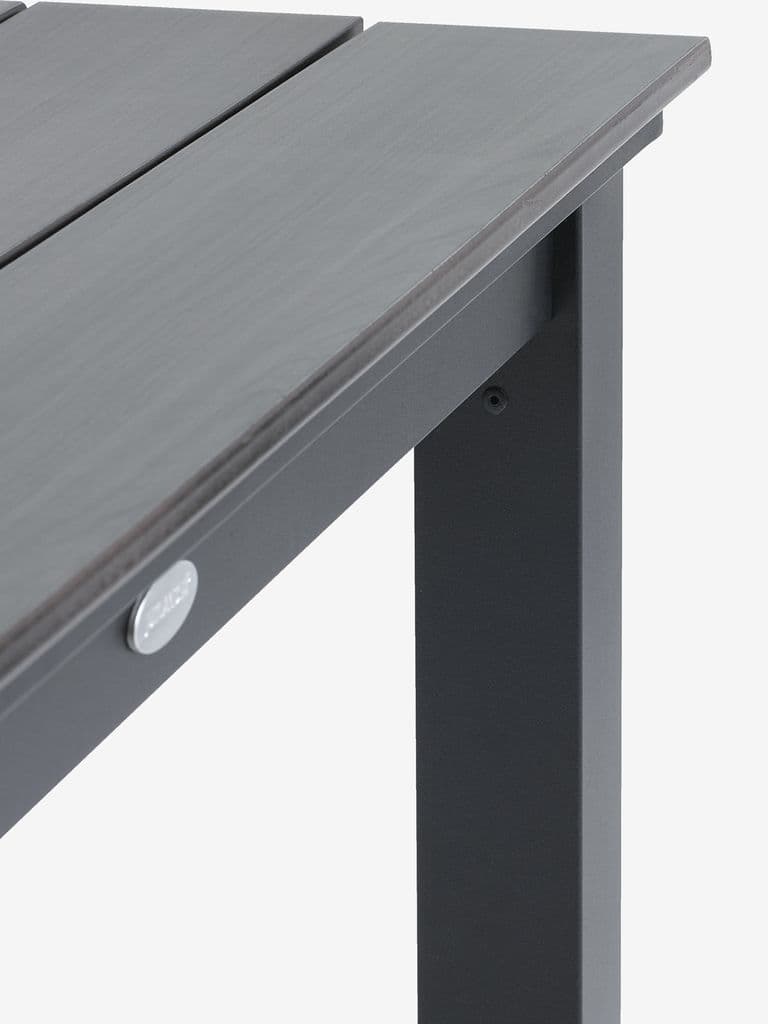 MOSS C214/315 mesa cinzenta + 4 SKIVE cadeira preto