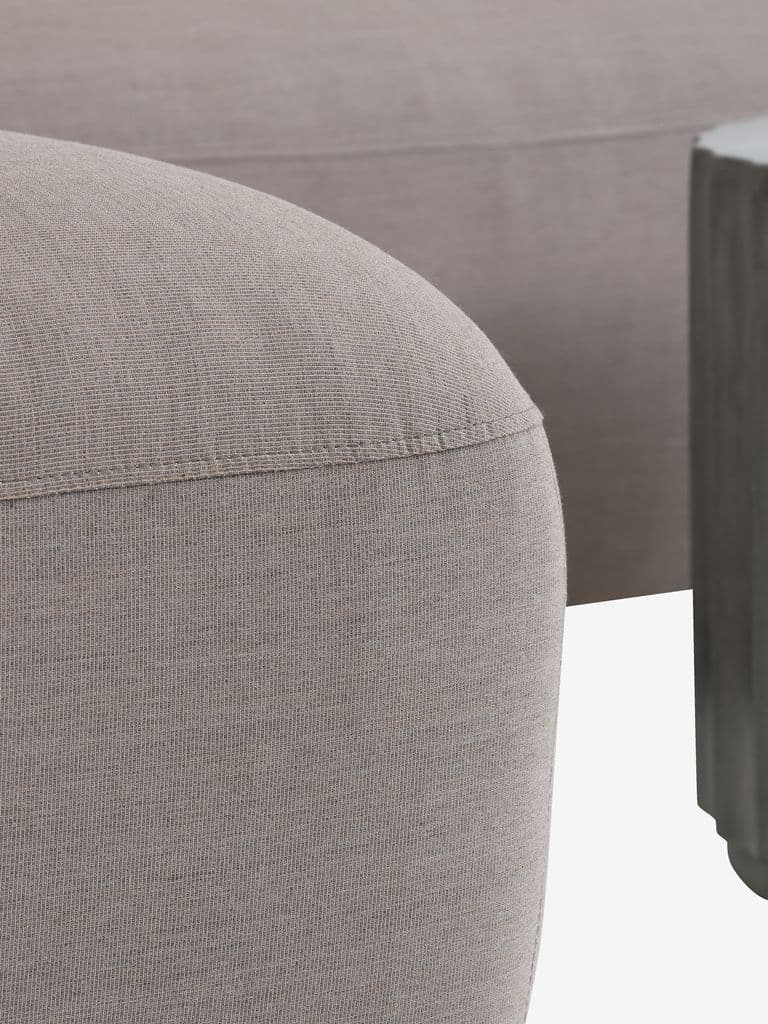 Lounge set DALER cinzento + VEDBY 5 lugares 4 estações bege