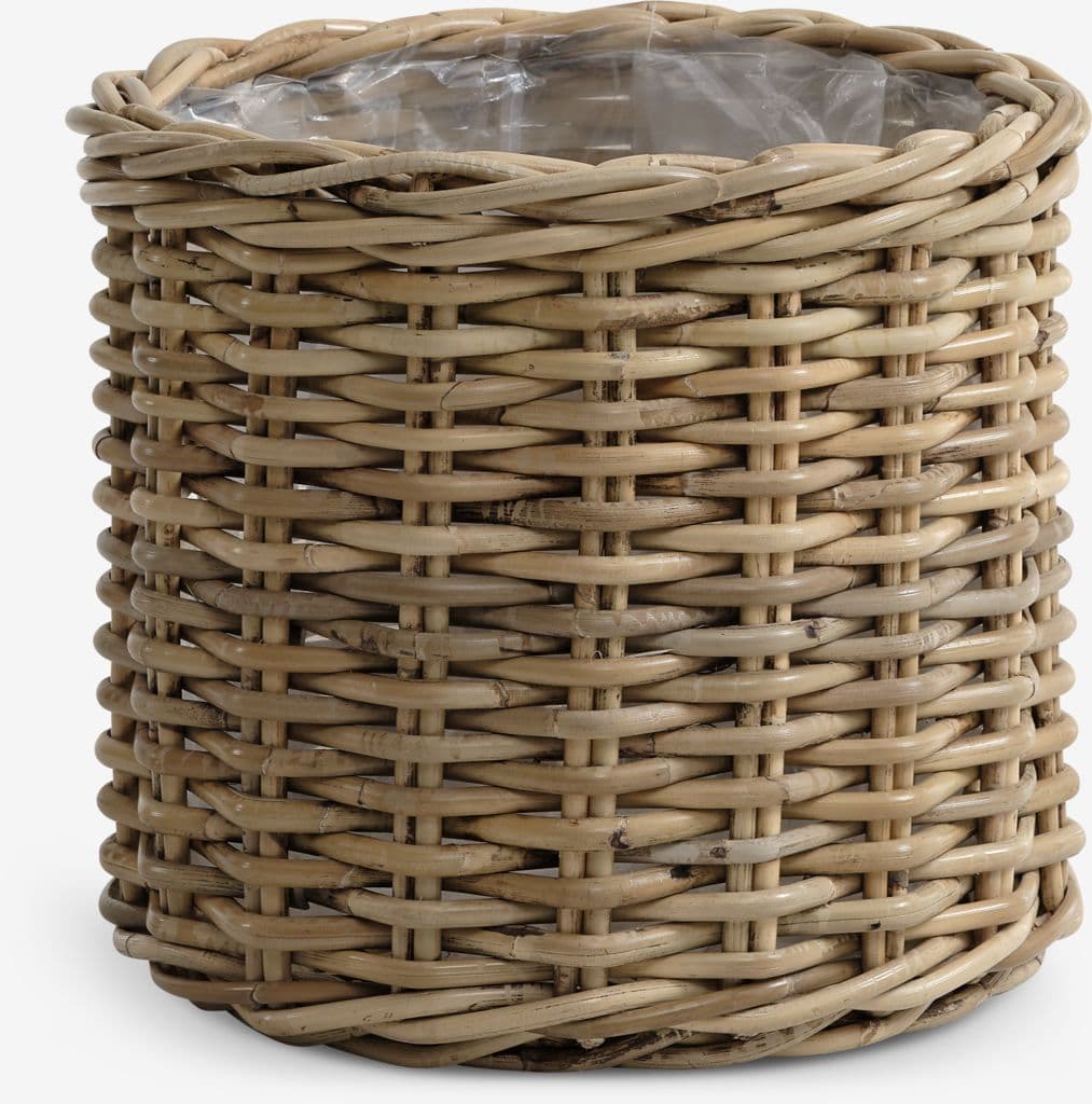 Cesto de jardim SEGLA Ø50xA45 rattan natural