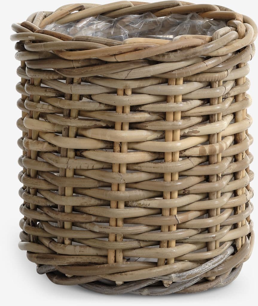 Cesto de jardim SEGLA Ø38xA37 rattan natural