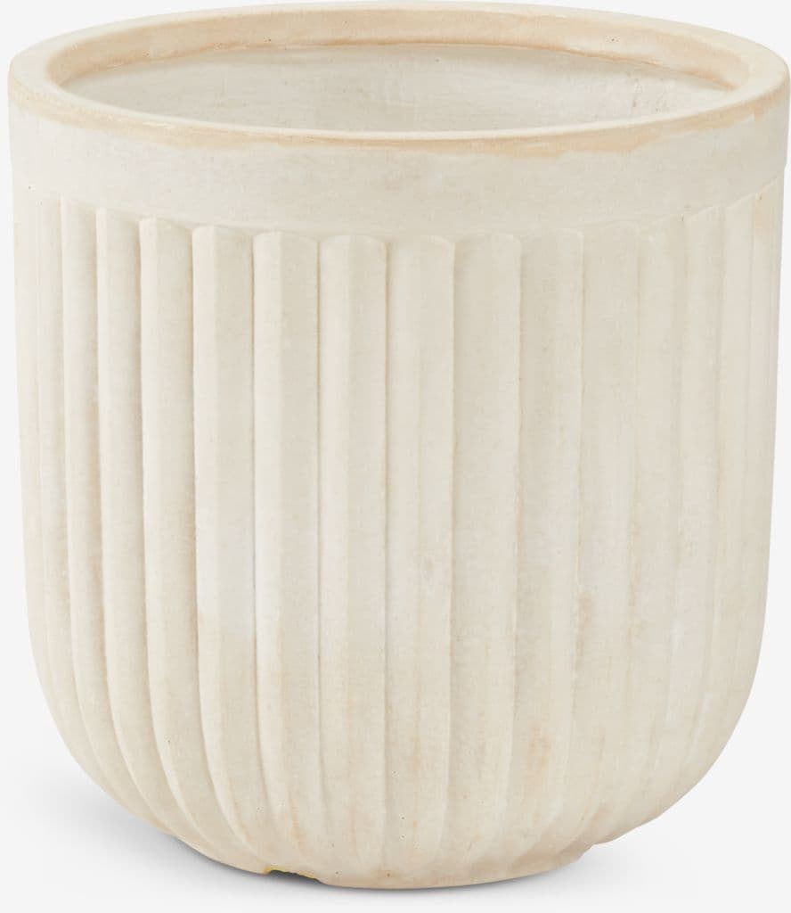 Vaso jardim BRILLEAND Ø29xA29 natural