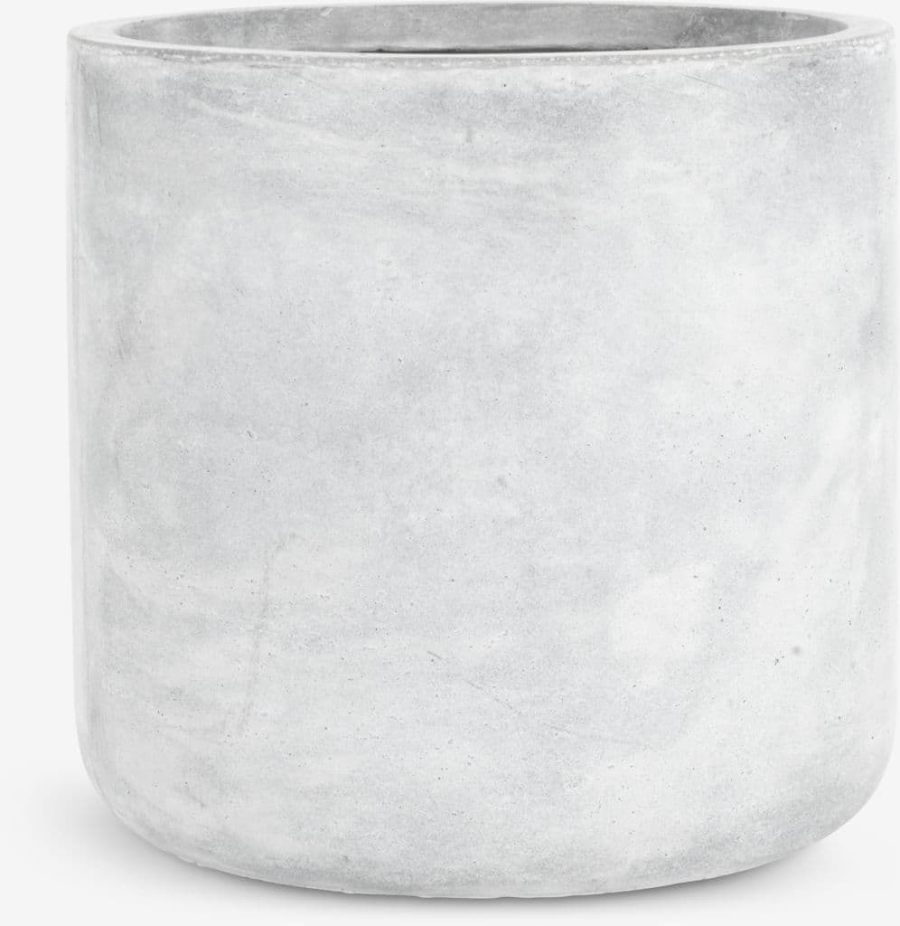 Vaso jardim FLUGA Ø33xA32 cinzento