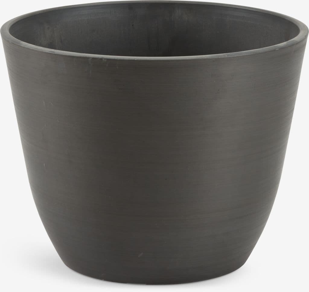 Vaso jardim HVEPS Ø41xA33 cinzento