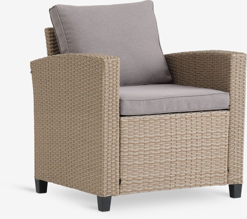Cadeira lounge AGERMOSE natural