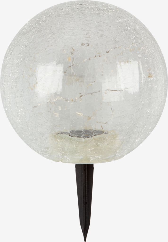 Candeeiro solar HAVSVALE Ø20xA29cm transparente