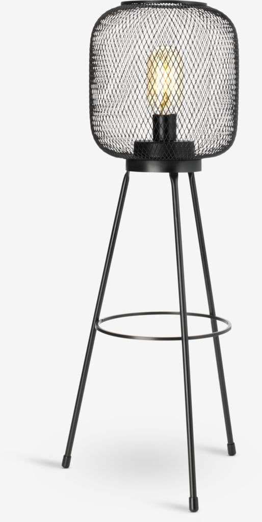 Candeeiro decorativo VANNRIKSE Ø24xA59 cm preto