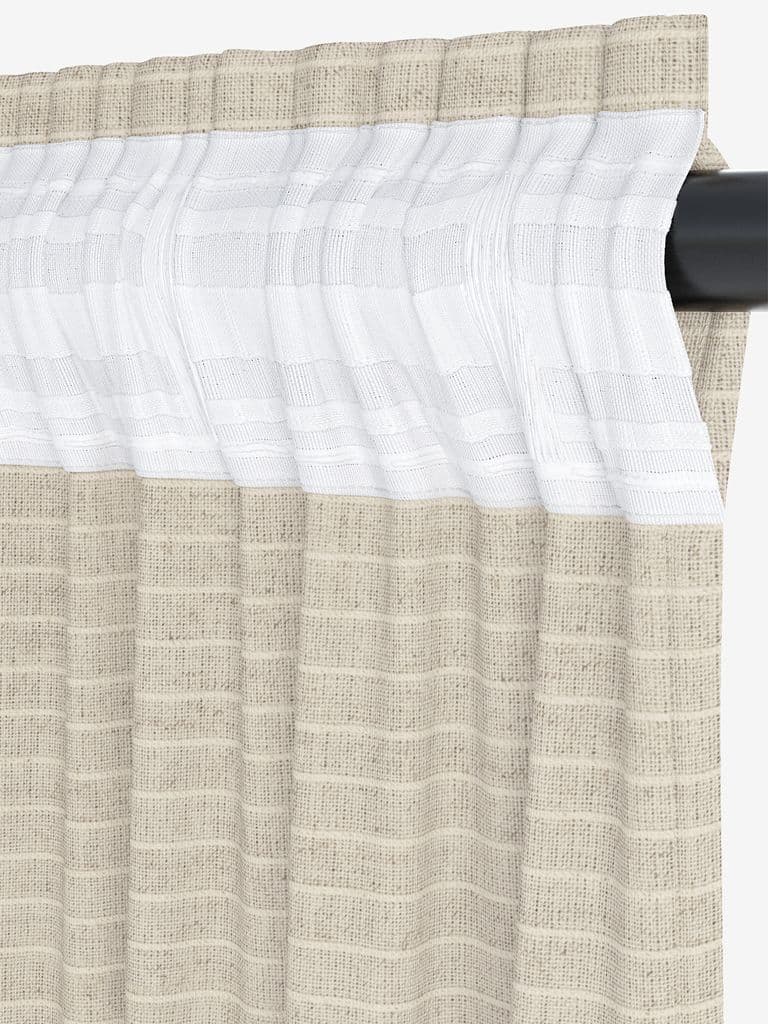 Cortinado ELVALANDET 1x140x245 natural