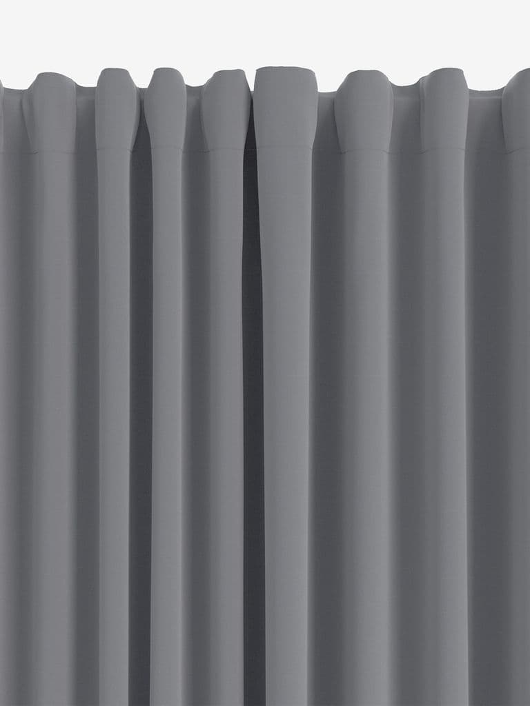 Cortinado opaco STADSHOLMEN 1x140x245 cinzento