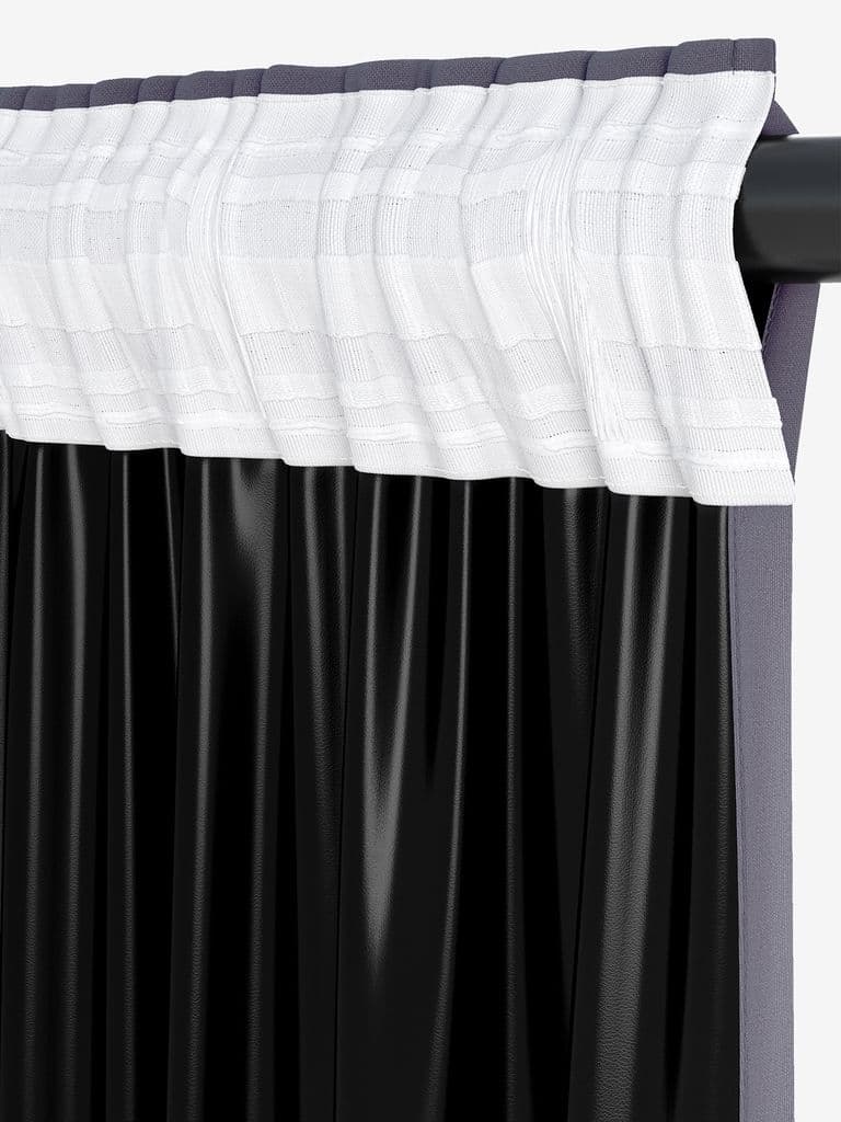 Cortinado opaco STADSHOLMEN 1x140x245 cinzento