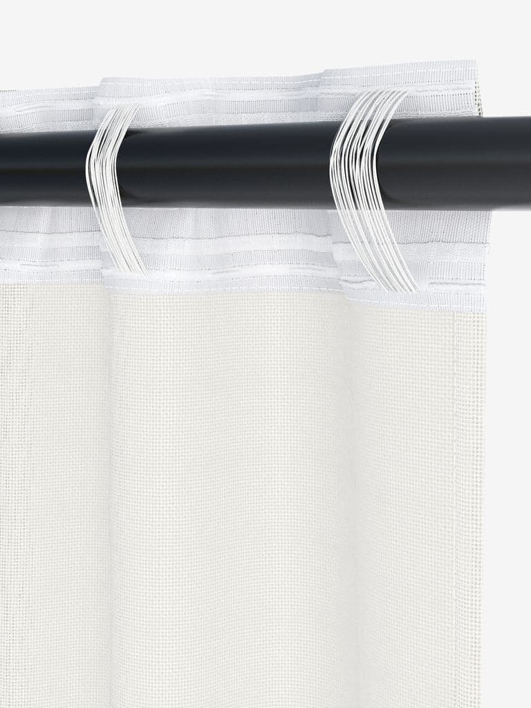 Cortinado SKAGERN 1x140x245 branco
