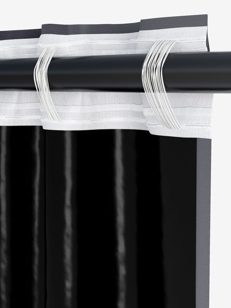 Cortinado opaco STADSHOLMEN 1x140x245 cinzento
