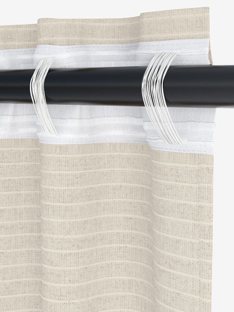 Cortinado ELVALANDET 1x140x245 natural