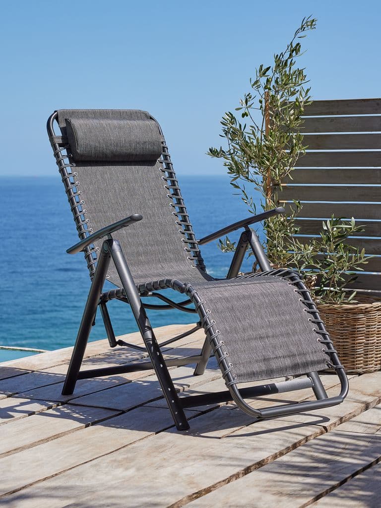 Cadeirão relax MAKHOLM cinzento