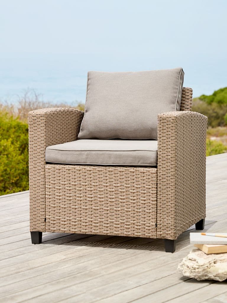 Cadeira lounge AGERMOSE natural