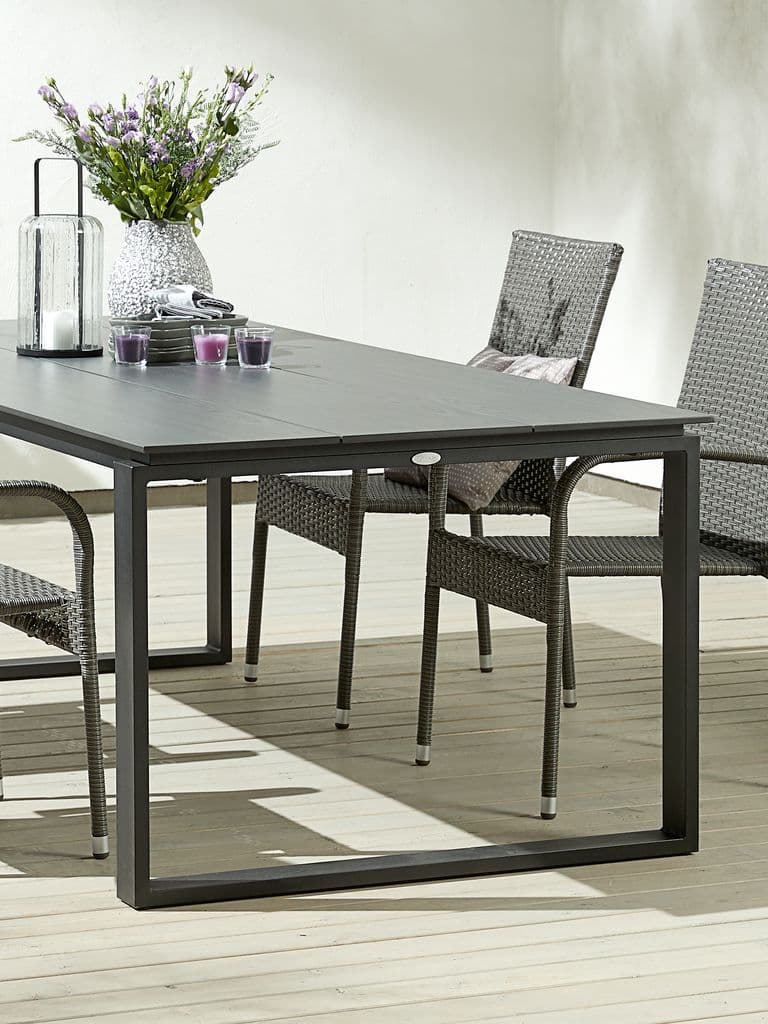 Mesa de jardim KOPERVIK L100xC215 cinzento