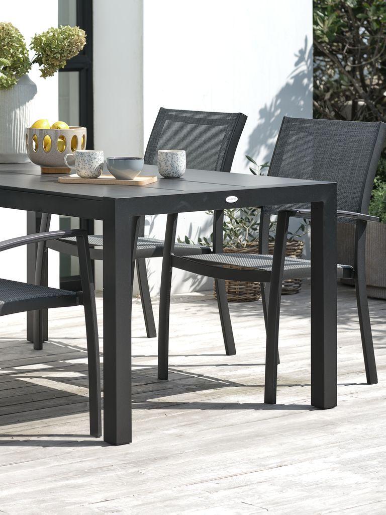 Mesa de jardim HAGEN L92xC160 cinzento