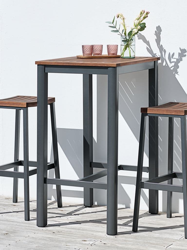 Mesa de bar HOVMARKEN L55xC70 madeira de folhosas