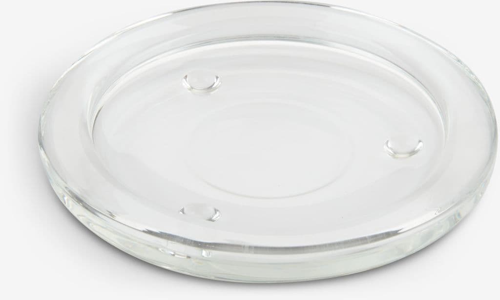Base de vidro GEORG Ø11cm para velas