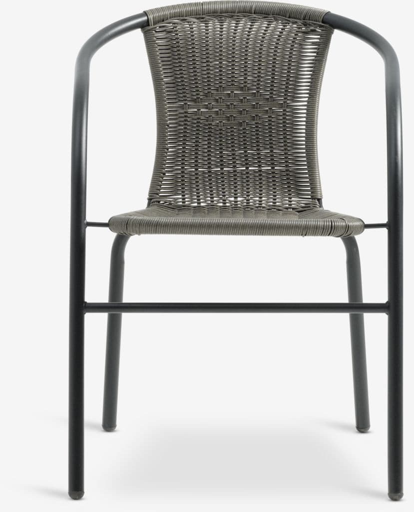 RADSTRUP Ø60 mesa + 2 GRENAA cadeira preto