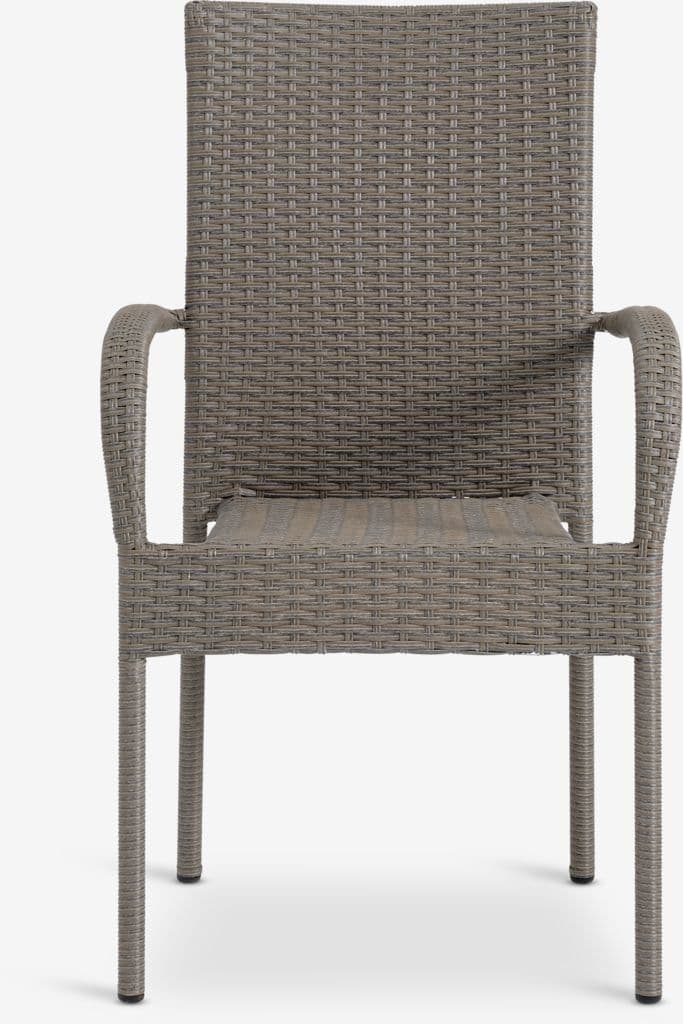 BASTRUP Ø120 mesa madeira/branco + 4 GUDHJEM cadeira