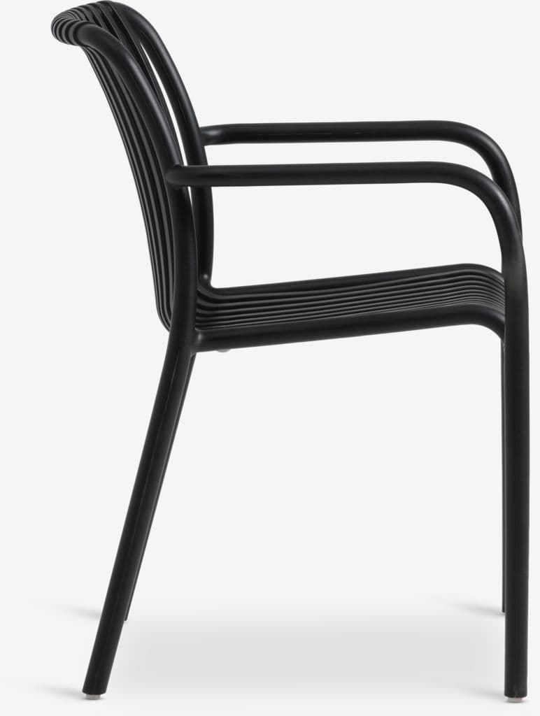 TIPMOSE C70 mesa cinzento + 2 NABBEN cadeiras preto