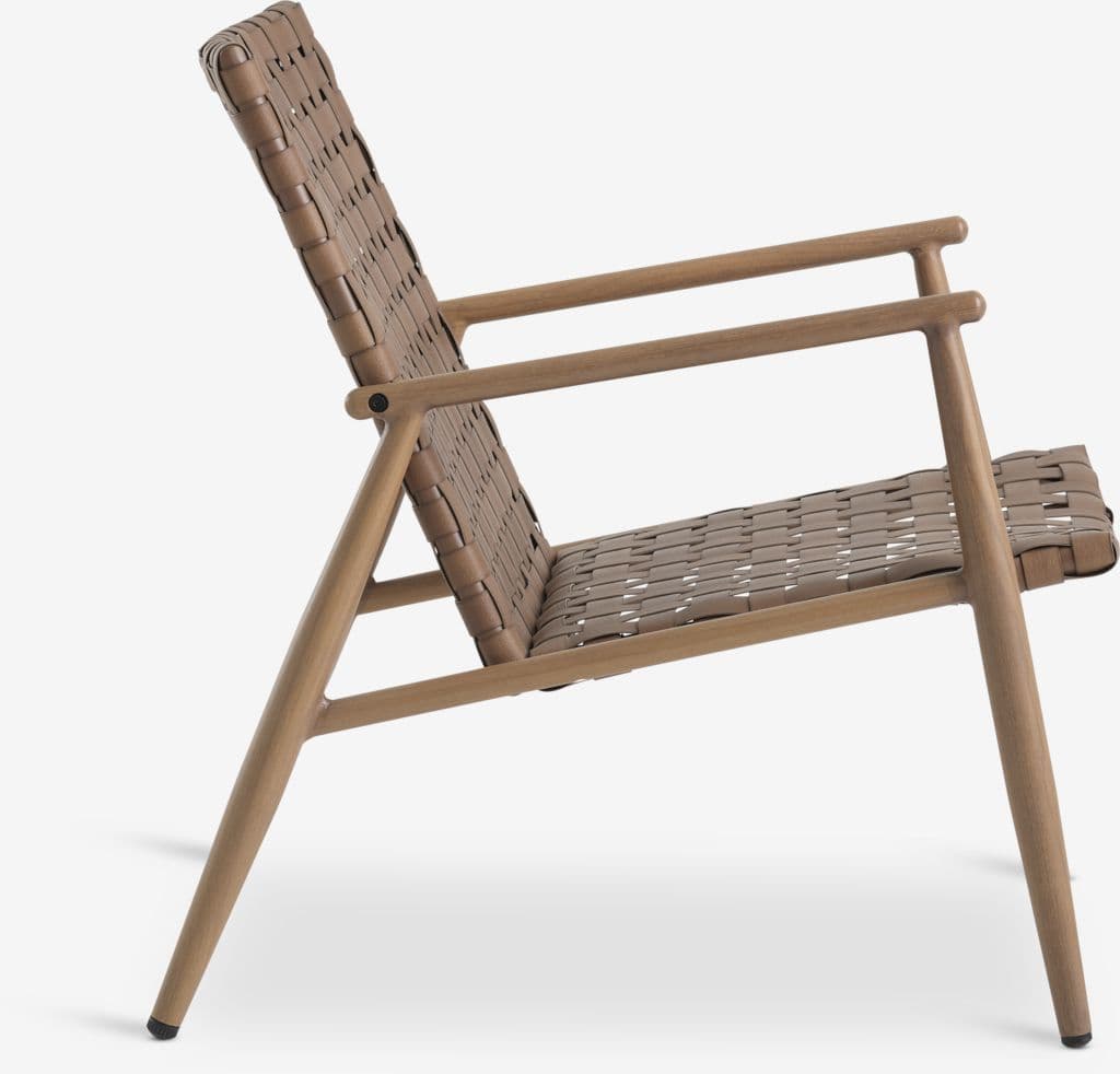 Cadeira lounge EDDERUP natural