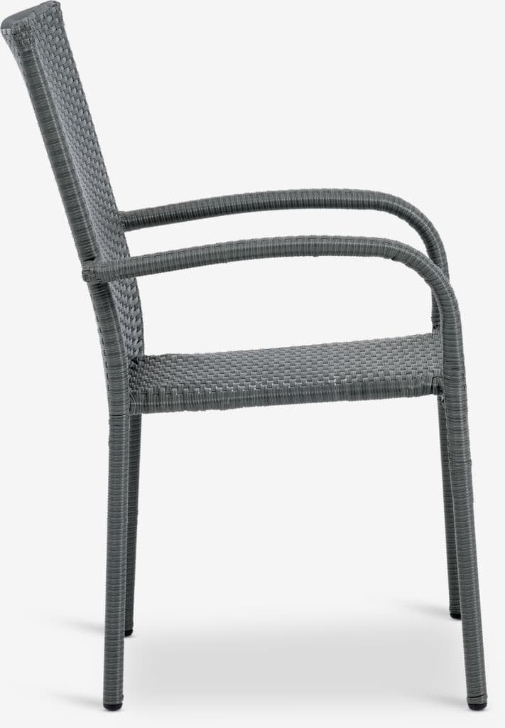 PINDSTRUP C205 mesa + 4 GUDHJEM cadeira cinzento