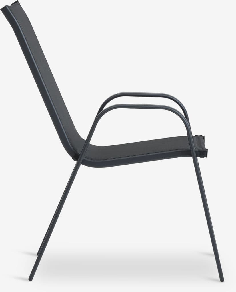 JERSORE C70 table + 2 LEKNES cadeira preto