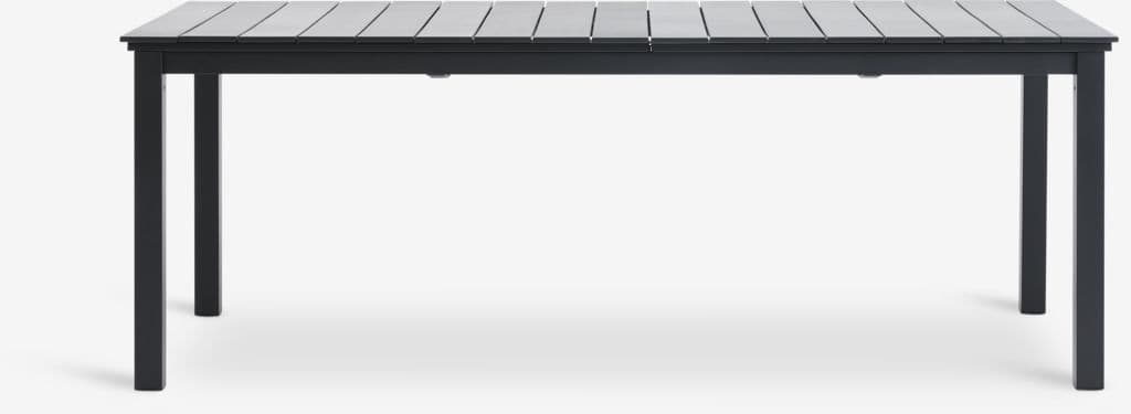 MOSS C214/315 mesa cinzento + 4 GUDHJEM cadeira preto