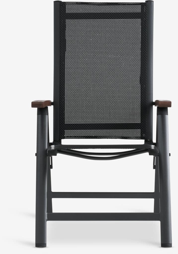 YTTRUP C150 mesa madeira + 4 LIMHAMN cadeira cinzenta