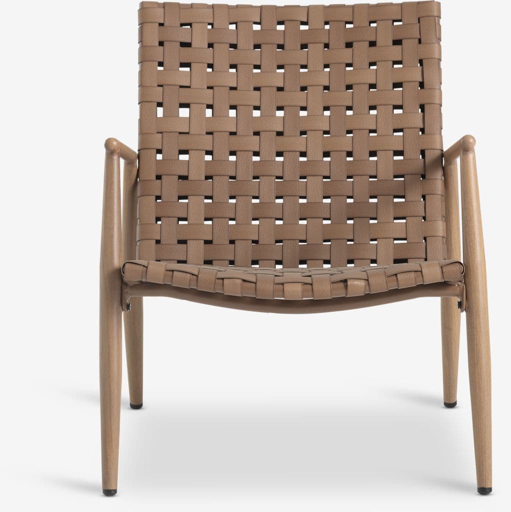 Cadeira lounge EDDERUP natural