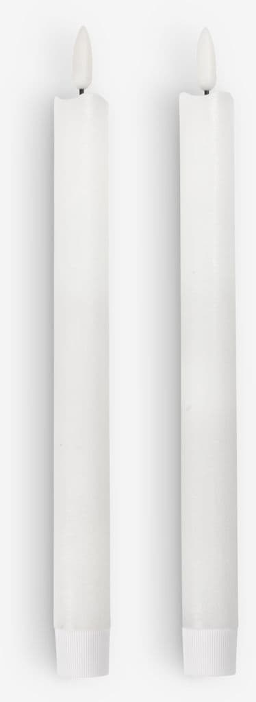 Vela LED ESBEN A25cm 2 unidades